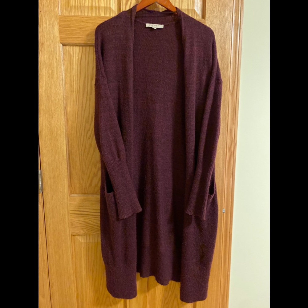 Ann Taylor LOFT open cardigan/duster